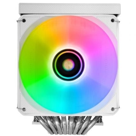 Ventilador con Disipador Mars Gaming MCPU-LCDPRO/ 12cm/ Blanco - Imagen 2