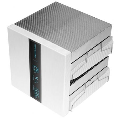 Ventilador con Disipador Mars Gaming MCPU-LCDPRO/ 12cm/ Blanco - Imagen 4