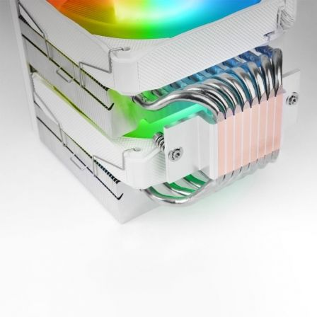 Ventilador con Disipador Mars Gaming MCPU-LCDPRO/ 12cm/ Blanco - Imagen 5