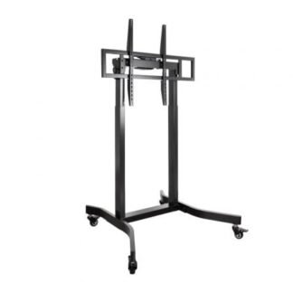 Soporte de Suelo Eléctrico con Ruedas TooQ FSM02-B para TV 55-100"/ hasta 120kg