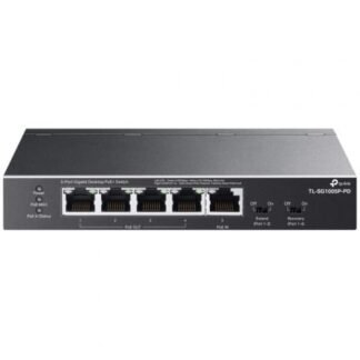 Switch TP-Link TL-SG1005P-PD 5 Puertos/ RJ-45 1/ 2.5Gbps PoE