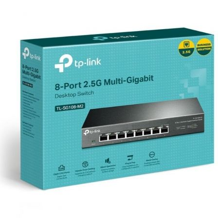 Switch TP-Link TL-SG108-M2 8 Puertos/ RJ-45/ 2.5Gbps - Imagen 4