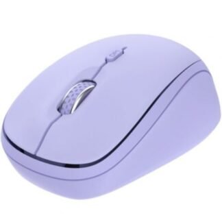 Ratón Mini Inalámbrico Trust Yvi+ Multidispositivo/ Hasta 1600 DPI/ Purpura