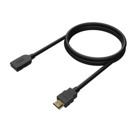 Cable Alargador HDMI Aisens A120-0546/ HDMI Macho - HDMI Hembra/ Hasta 10W/ 2250Mbps/ 3m/ Negro - Imagen 2
