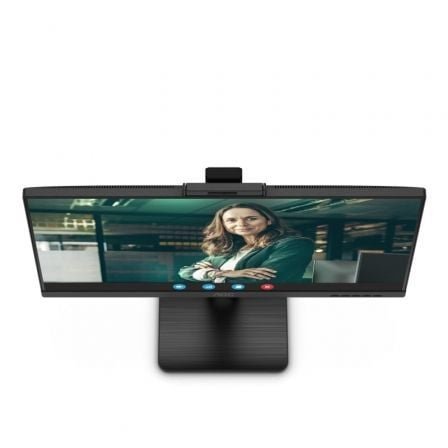 Monitor Profesional AOC 24P3QW 23.8"/ Full HD/ Webcam/ Multimedia/ Regulable en altura/ Negro - Imagen 3