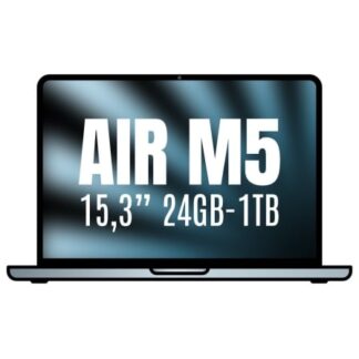 Apple Macbook Air 15,3"/ M5 10-Core CPU/ 24GB/ 1TB SSD/ 10-Core GPU/ Azul