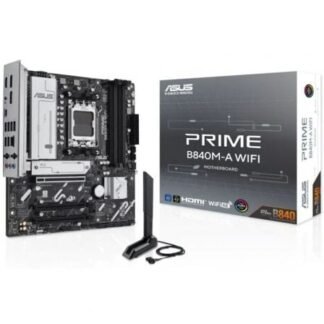 Placa Base Asus Prime B840M-A WIFI Socket AM5/ DDR5/ PCIe 4.0/ Micro ATX