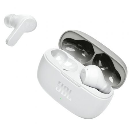 Auriculares Bluetooth JBL Wave 200TWS con estuche de carga/ Autonomía 5h/ Blancos - Imagen 4