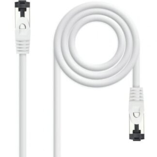 Cable de Red RJ45 SSTP Nanocable 10.20.2001-W Cat.8.1/ 1m/ Blanco
