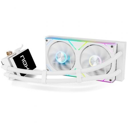 Sistema de Refrigeración Líquida Nox M-240 LCD/ Blanco - Imagen 2