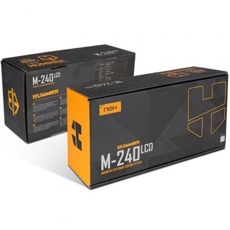 Sistema de Refrigeración Líquida Nox M-240 LCD/ Blanco - Imagen 4