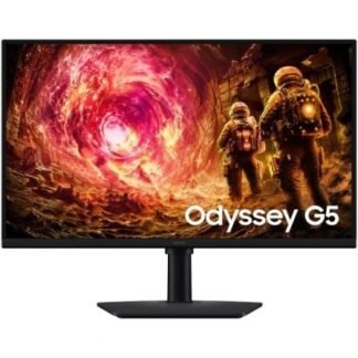 Monitor Gaming Samsung Odyssey G5 G50F S27FG506EU 27"/ QHD/ 1ms/ 180Hz/ IPS/ Regulable en Altura/ Negro