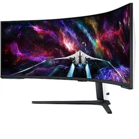 Monitor Gaming Ultrapanorámico Curvo Samsung Odyssey Neo G9 S57CG952NU 57"/ Dual UHD/ 1ms/ 240Hz/ VA/ Regulable en altura/ Blanco - Imagen 2