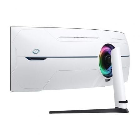 Monitor Gaming Ultrapanorámico Curvo Samsung Odyssey Neo G9 S57CG952NU 57"/ Dual UHD/ 1ms/ 240Hz/ VA/ Regulable en altura/ Blanco - Imagen 4