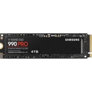 Disco SSD Samsung 990 PRO 4TB/ M.2 2280 PCIe Gen4/ Compatible con PS5 y PC/ Full Capacity