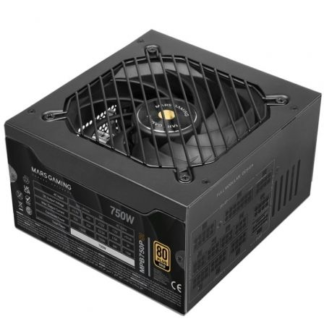Fuente de Alimentación Mars Gaming MPB750PSI/ 750W/ Ventilador 14cm/ 80 Plus Gold