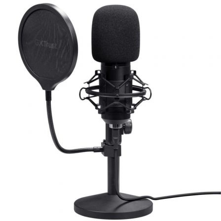 Micrófono Gaming Trust Gaming GXT 269 Emita II 25769/ USB/ Negro - Imagen 3