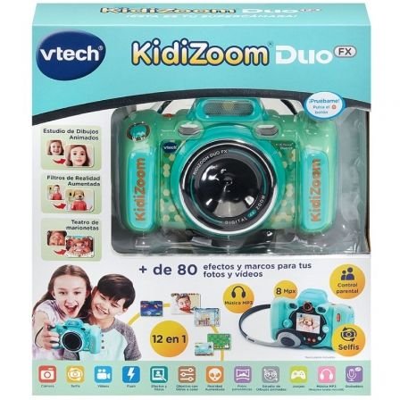 Cámara Digital Infantil VTech/ 8MP/ Zoom Óptico 4x/ Aguamarina - Imagen 4