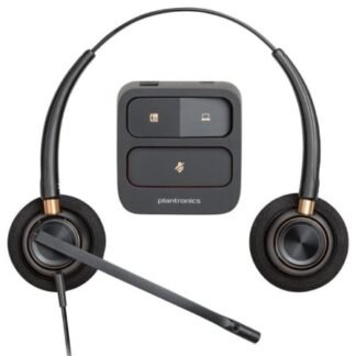 Auriculares Poly EncorePro 520/ con Micrófono/ QD/ Negros