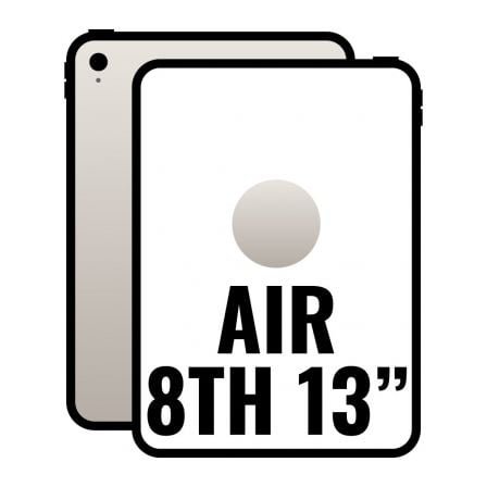 Apple iPad Air 13" 8th Wi-Fi/ M4/ 128GB/ Blanco Estrella