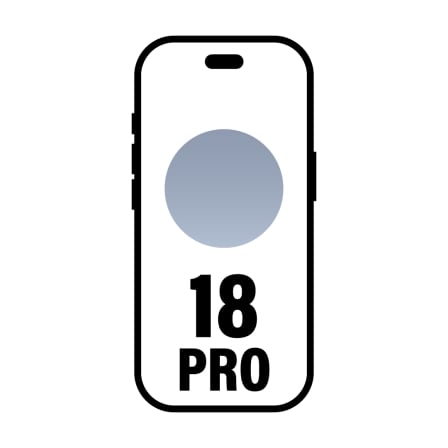 Smartphone Apple iPhone 18 Pro 1TB/ 6.3"/ 5G/ Azul Glacial
