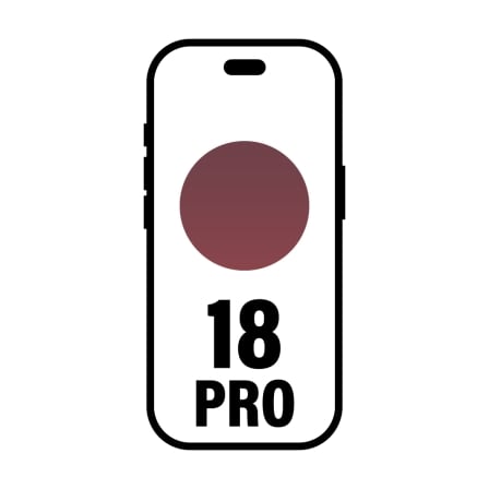 Smartphone Apple iPhone 18 Pro 2TB/ 6.3"/ 5G/ Burdeos