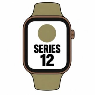 Apple Watch Series 12/ GPS/ Cellular/ 42mm/ Bronce Oscuro/ Correa Deportiva Verde Oliva (S/M)