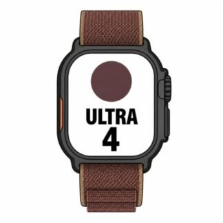 Apple Watch Ultra 4/ GPS/ 49mm/ Caja de Titanio Negro/ Correa Loop Alpine Burdeos M