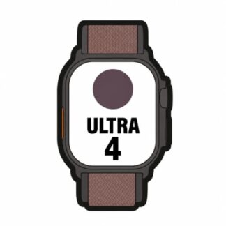 Apple Watch Ultra 4/ GPS/ 49mm/ Caja de Titanio Negro/ Correa Loop Alpine Burdeos L