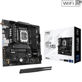 Placa Base Asrock B860M PRO-A WIFI Socket 1851/ DDR5/ PCIe 5.0/ Micro ATX