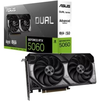 Tarjeta Gráfica Asus Dual GeForce RTX 5060 OC Edition Advanced/ 8GB GDDR7