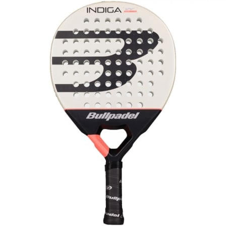 Pala de Pádel Bullpadel Indiga Woman 2026/ Blanca y Negra