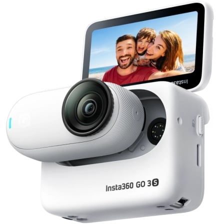 Cámara Digital Deportiva Insta360 GO 3S/ 4K/ Ángulo de visión 180º/ Blanca - Imagen 2