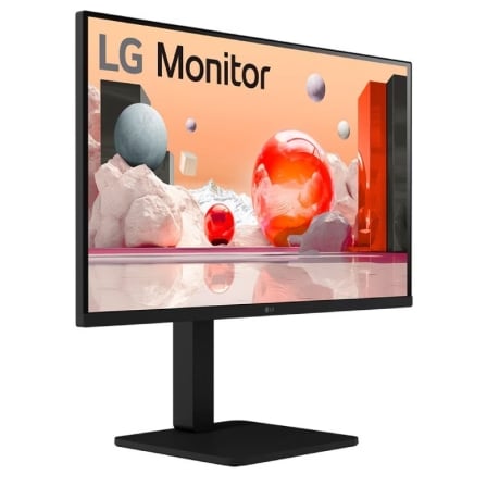 Monitor Profesional LG 24BA560-T 24"/ Full HD/ Multimedia/ Regulable en altura/ Negro - Imagen 2