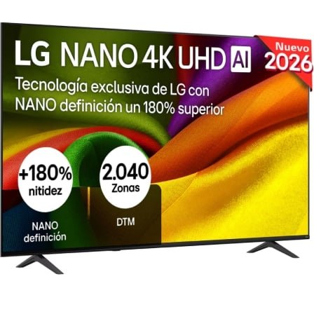 Televisor LG NanoCell 75NU8E0B3LA 75"/ Ultra HD 4K/ Smart TV/ WiFi/ Negro - Imagen 2