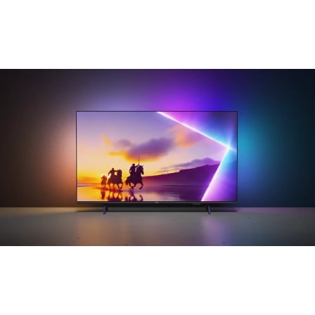 Televisor Philips QLED 55PUS8450 55"/ Ultra HD 4K/ Ambilight/ Smart TV/ WiFi - Imagen 2