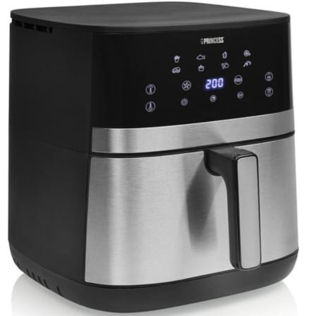 Freidora por Aire Airfryer / Sin Aceite Princess DualHeat 182474/ 2300W/ Capacidad 7L