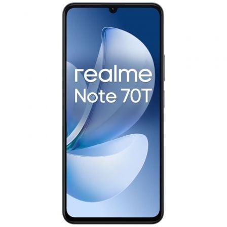 Smartphone Realme Note 70T 4GB/ 128GB/ 6.74"/ Negro Obsidiana - Imagen 2