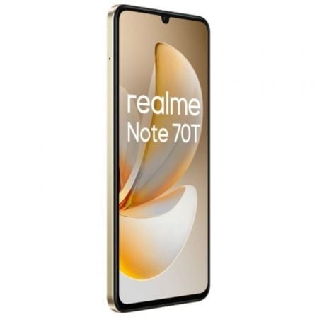 Smartphone Realme Note 70T 4GB/ 128GB/ 6.74"/ Dorado Playa - Imagen 3