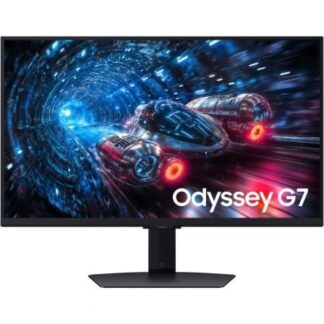 Monitor Gaming Samsung Odyssey G7 G70F S27FG702EU 27"/ 4K/ 1ms/ 360Hz/ IPS/ Regulable en altura/ Negro