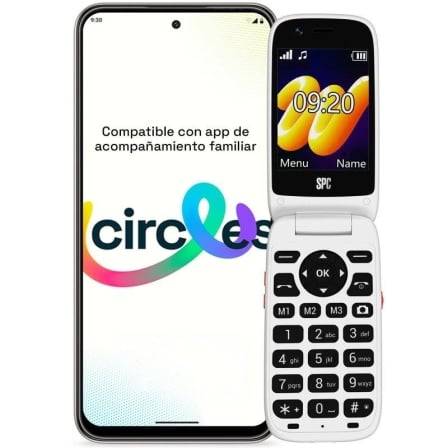 Teléfono Móvil SPC WILD Star para Personas Mayores/ 4G/ Blanco - Imagen 2