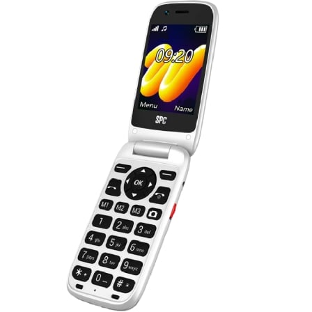 Teléfono Móvil SPC WILD Star para Personas Mayores/ 4G/ Blanco - Imagen 3