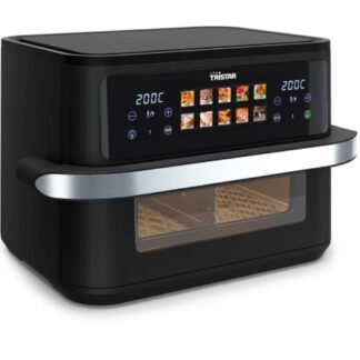 Freidora por Aire Airfryer / Sin Aceite Tristar FR-9078 Dualzone Flex/ 2800W/ Capacidad 10L