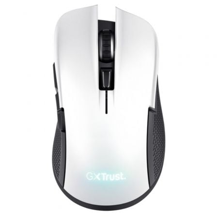 Ratón Gaming Inalámbrico Trust Gaming GXT 923W YBAR/ Batería recargable/ Hasta 7200 DPI/ Blanco - Imagen 3