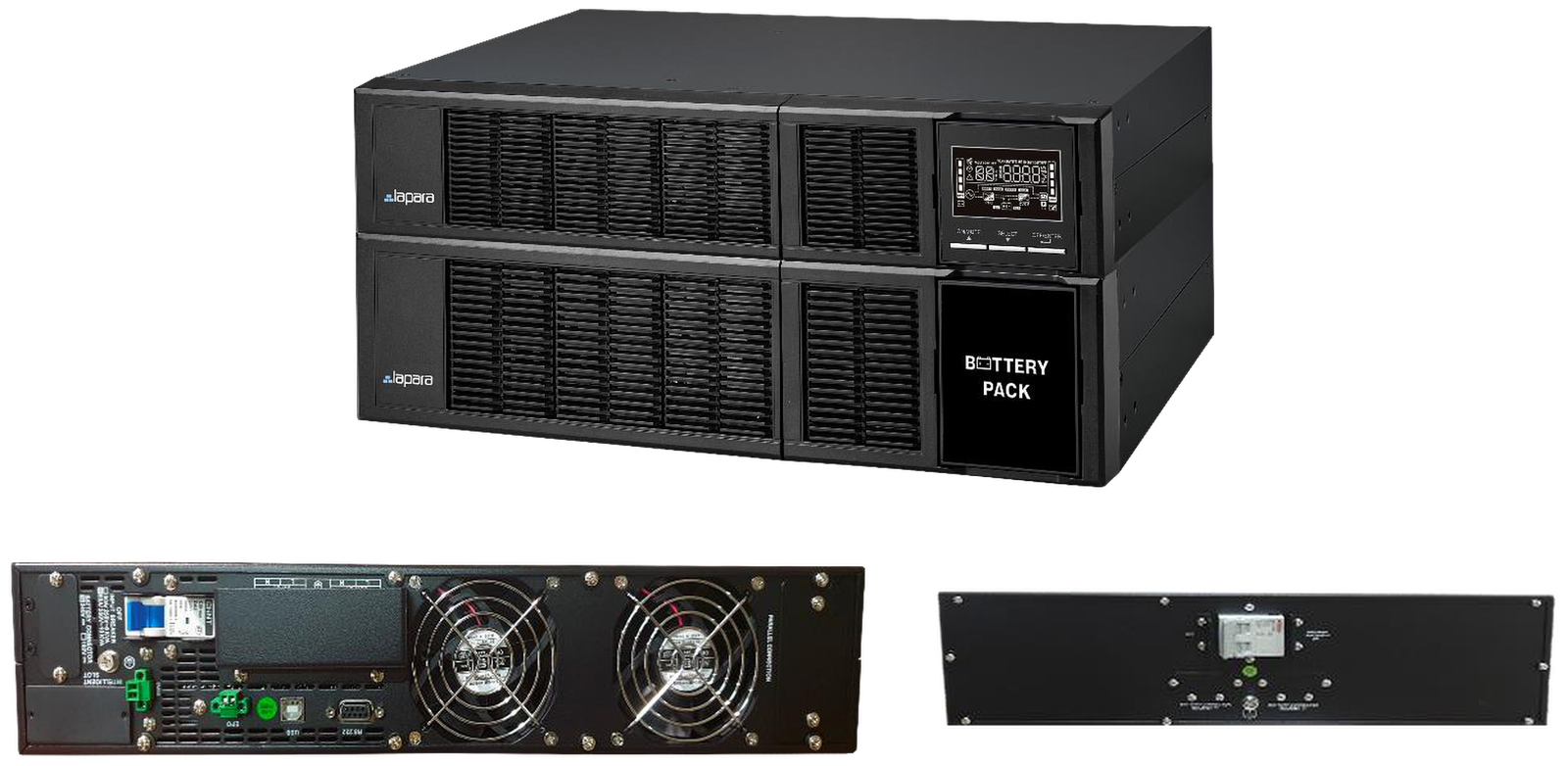 SAI Online Rack 6000 VA / 6000 W · Terminal Block · Lapara