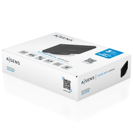 Caja Externa para Disco Duro de 3.5" Aisens ASE-3533B/ USB 3.1 - Imagen 4