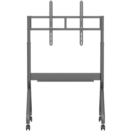 Soporte de Suelo Inclinable/ Giratorio con Ruedas y Manivela Aisens FT90E-469 para TV 55-90"/ hasta 90kg - Imagen 2