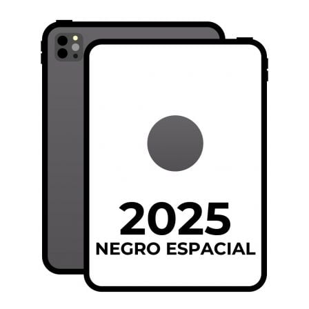Apple iPad Pro 13" 2025 7th WiFi Cell/ 5G/ M5/ 1TB/ Negro Espacial/ Vidrio Nanotexturizado