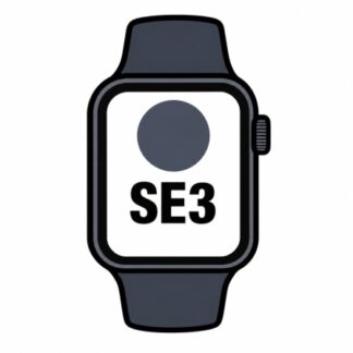 Apple Watch SE3/ GPS/ Cellular/ 40mm/ Caja de Aluminio Medianoche/ Correa Deportiva Azul Marino M/L