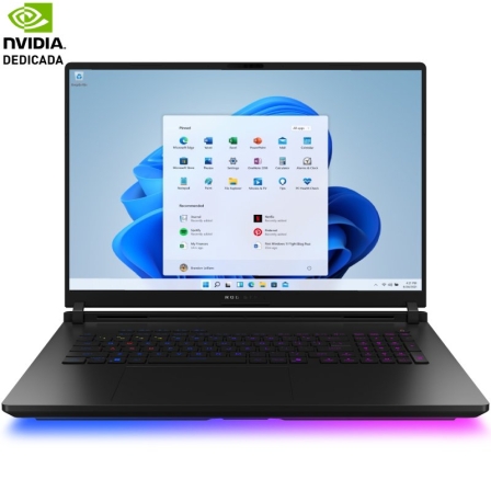 Portátil Gaming Asus ROG Strix SCAR 18 G835LXG-TQ565W Intel Core Ultra 9-290HX Plus/ 32GB/ 2TB SSD/ GeForce RTX 5090/ 18"/ Win11
